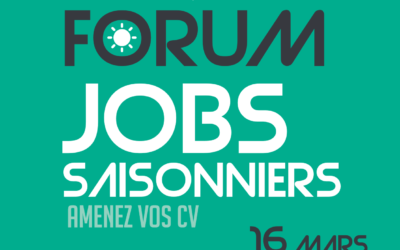 Forum jobs saisonniers – 16 mars 2022